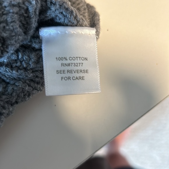 Croft & Barrow, xs, grey, knit - Picture 4 of 4